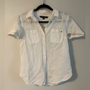 Tommy Hilfiger button down with stripe detail